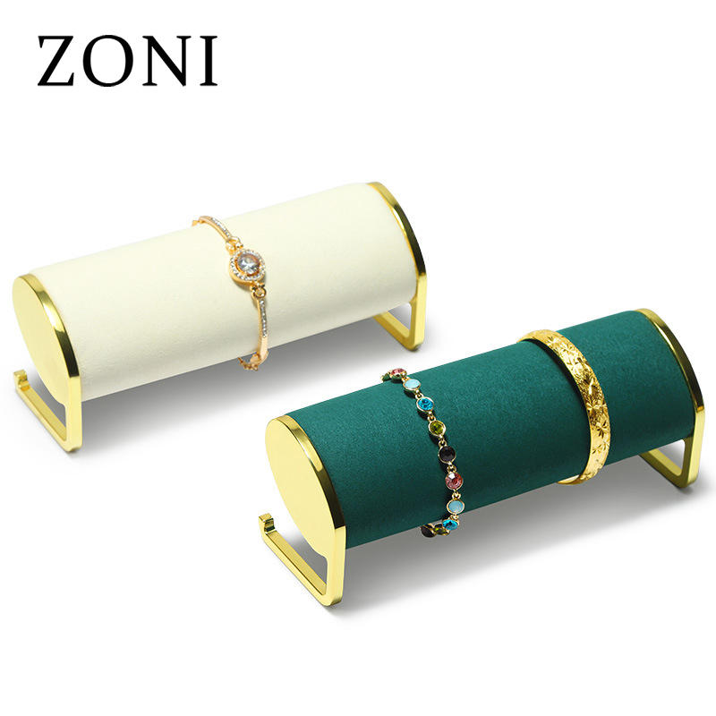 ZONI High Quality Microfiber  Bracelet Watch Jewelry Display Stand Holder