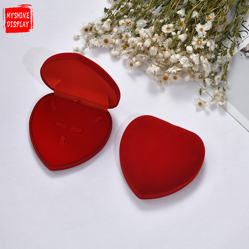 Jewelry Box New Arrival Case Heart-shaped Ring Box Jewellery packaging