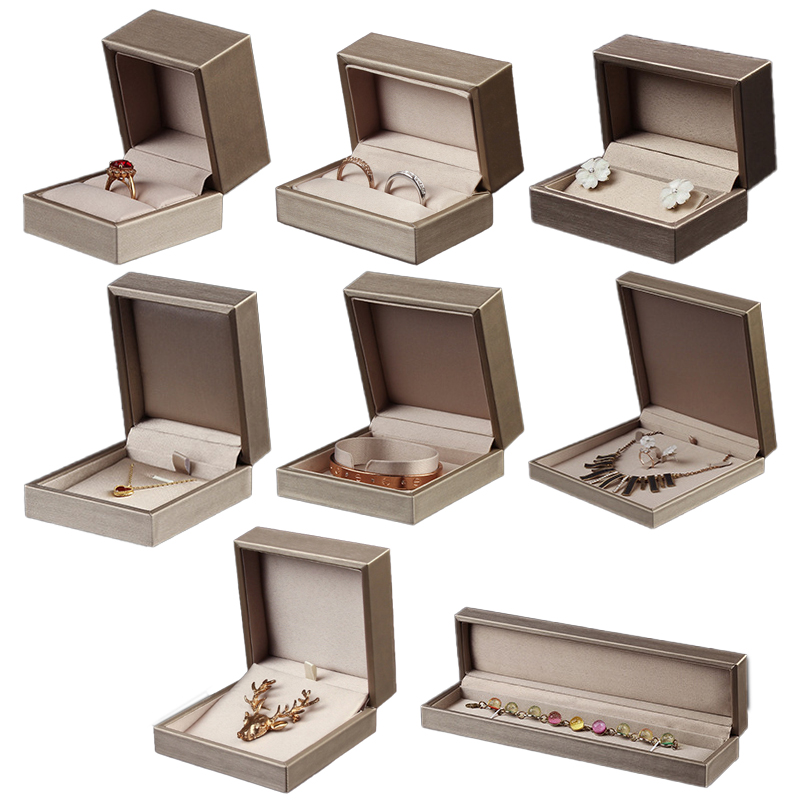 Jewelry Box Storage Necklace Ring Luxury Paper Box Customized  Packaging Box
