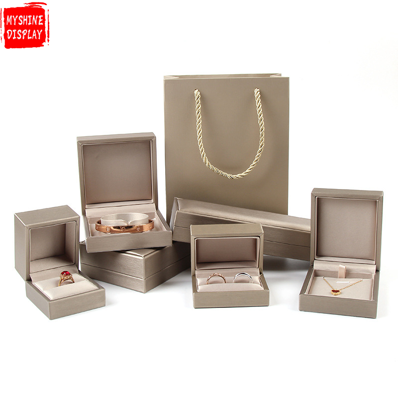 Jewelry Box Storage Necklace Ring Luxury Paper Box Customized  Packaging Box