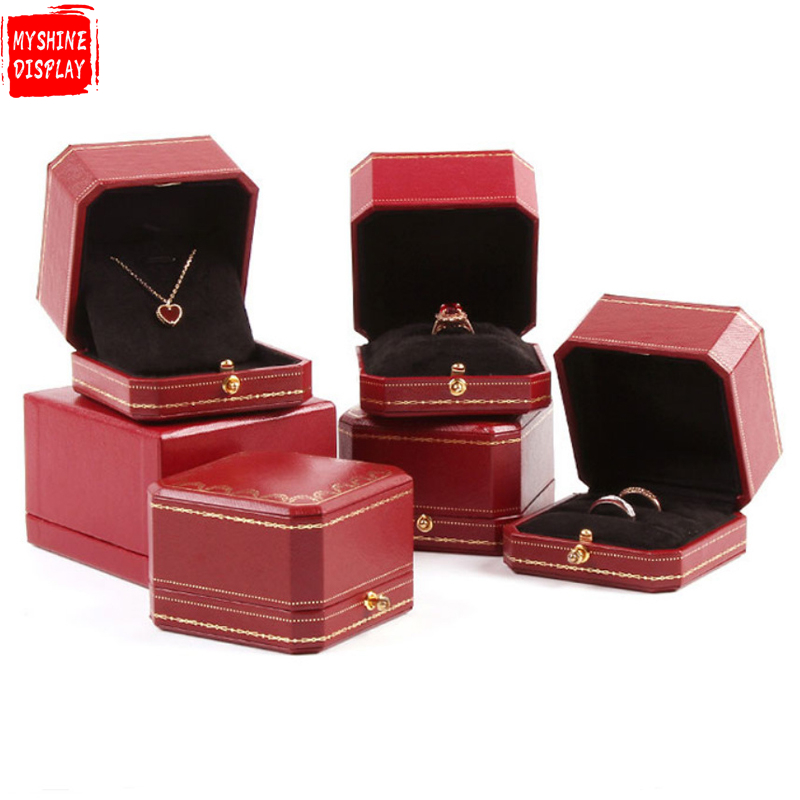Fashion Paper Ring Necklace Bracelet Earring Jewelry Paper Set Box
