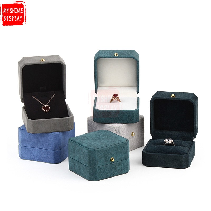 2021 China Manufacturer Bracelet Ring Watch Jewellery Packing Box Leatherette Gift Packaging Jewelry Box