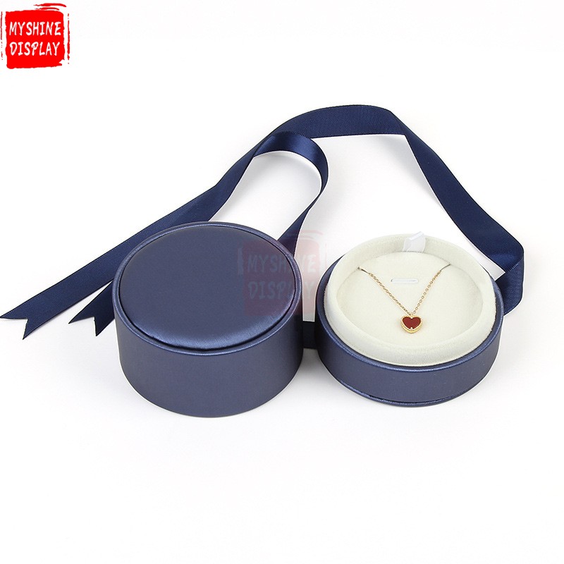 Gift Packing Boxes for Jewelry Packing Premium pu leather Jewelry Box
