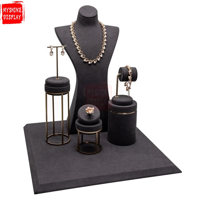 Custom watch bracelet ring necklace earring display
