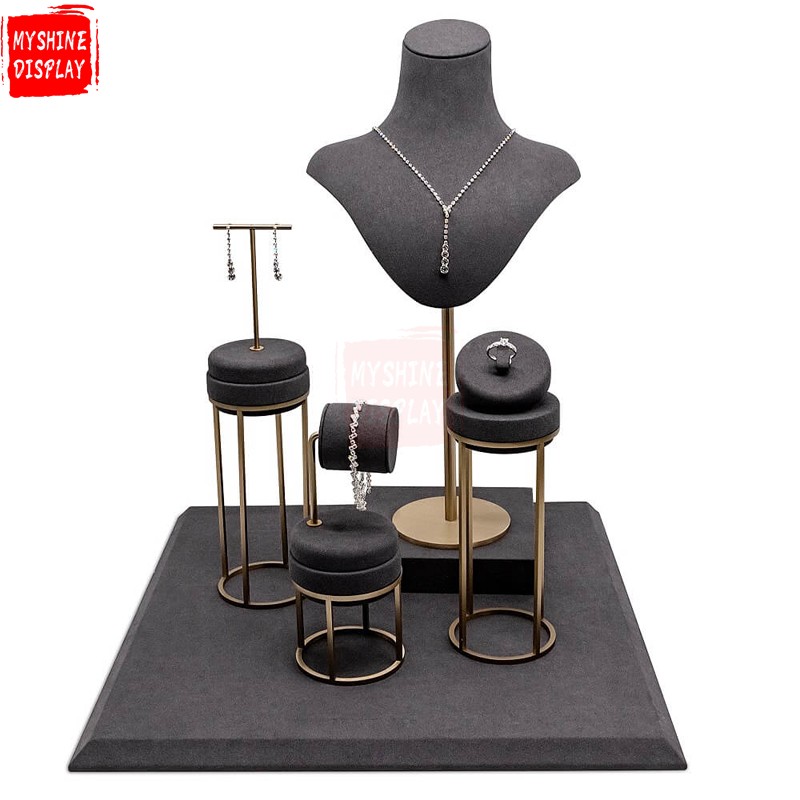 Unique jewelry displays stands sets for sale