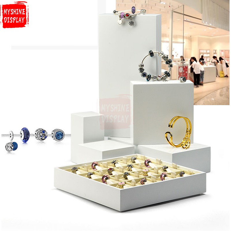 stackable jewelry organizer display tray