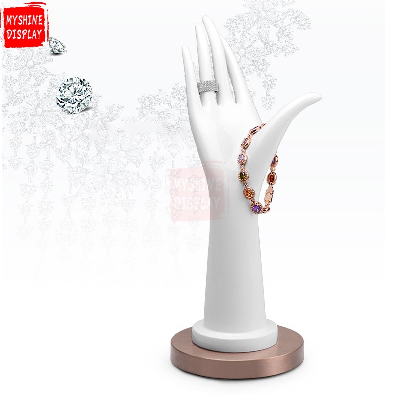 Jewellery window display stand props for ring bracelet bangle