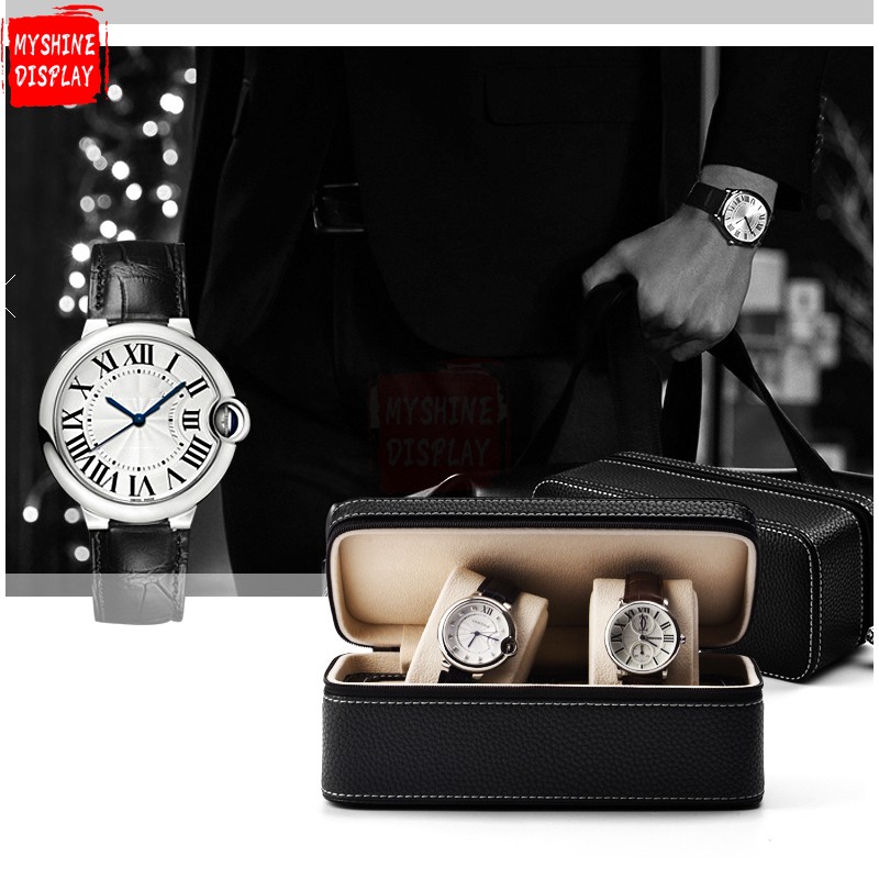 factory custom leather watch gift storage display box