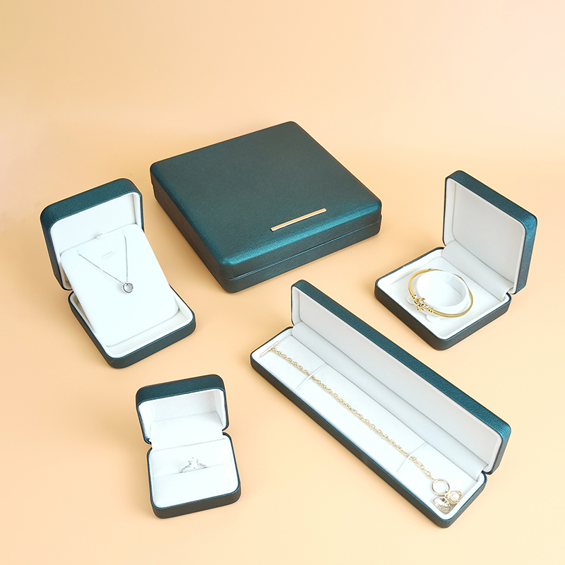 Luxury Pu Leather Jewelry Box Set Custom Fashion Jewelry Gift Box